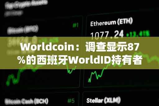 Worldcoin：调查显示87%的西班牙WorldID持有者支持该国的Worldcoin业务恢复