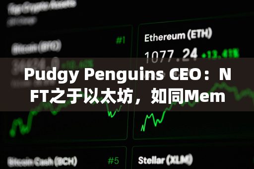 Pudgy Penguins CEO：NFT之于以太坊，如同Meme币之于Solana