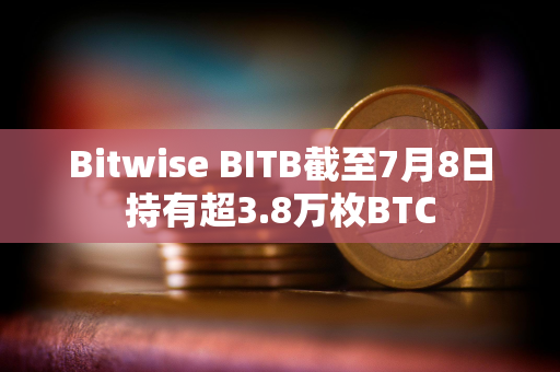 Bitwise BITB截至7月8日持有超3.8万枚BTC