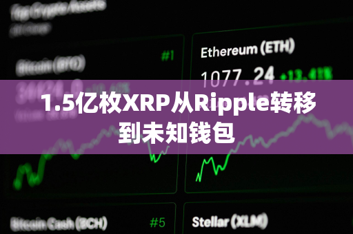 1.5亿枚XRP从Ripple转移到未知钱包