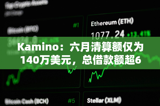 Kamino：六月清算额仅为140万美元，总借款额超6亿美元