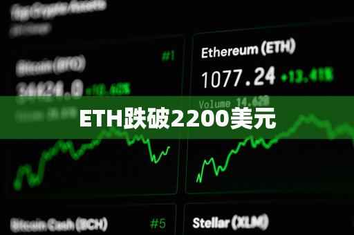 ETH跌破2200美元