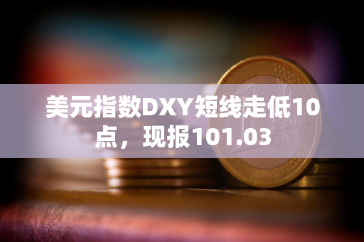 美元指数DXY短线走低10点，现报101.03