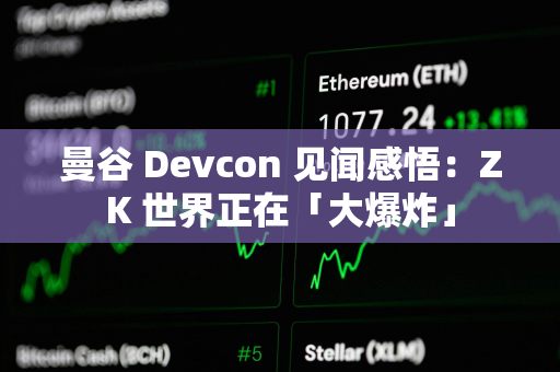 曼谷 Devcon 见闻感悟：ZK 世界正在「大爆炸」