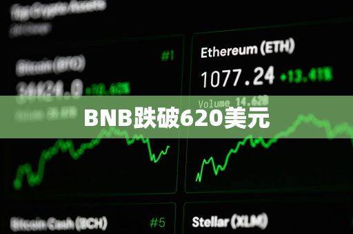 BNB跌破620美元