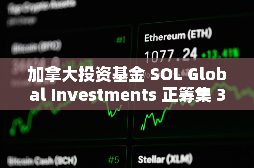 加拿大投资基金 SOL Global Investments 正筹集 360 万美元以购买 SOL