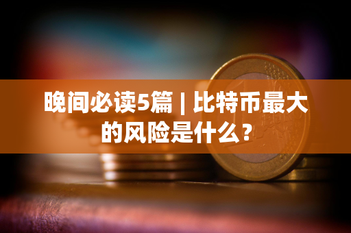 晚间必读5篇 | 比特币最大的风险是什么？