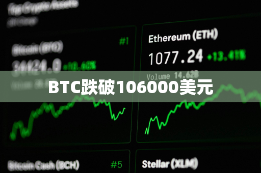 BTC跌破106000美元