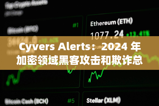 Cyvers Alerts：2024 年加密领域黑客攻击和欺诈总损失超 60 亿美元