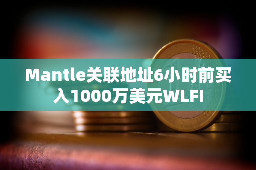 Mantle关联地址6小时前买入1000万美元WLFI