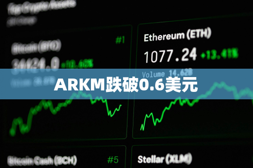 ARKM跌破0.6美元