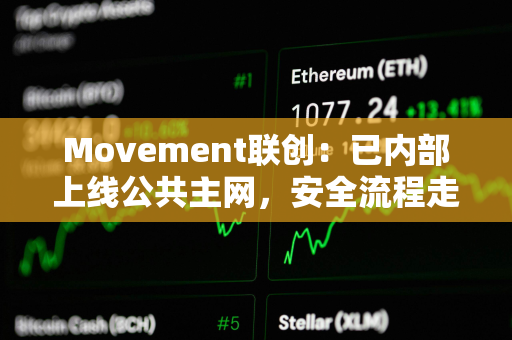 Movement联创：已内部上线公共主网，安全流程走完后将正式上线