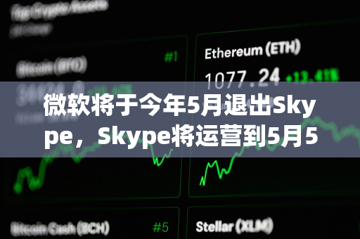 微软将于今年5月退出Skype，Skype将运营到5月5日