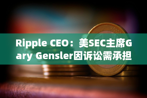 Ripple CEO：美SEC主席Gary Gensler因诉讼需承担“政治责任”