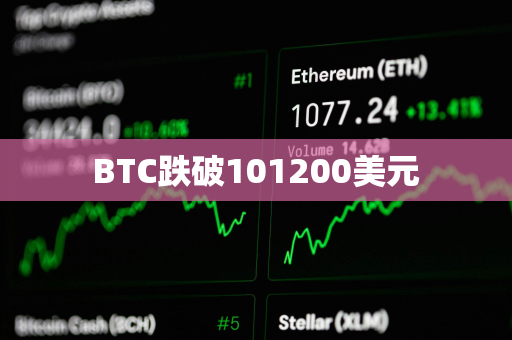 BTC跌破101200美元