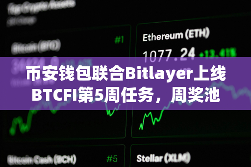 币安钱包联合Bitlayer上线BTCFI第5周任务，周奖池总额57万美金Token