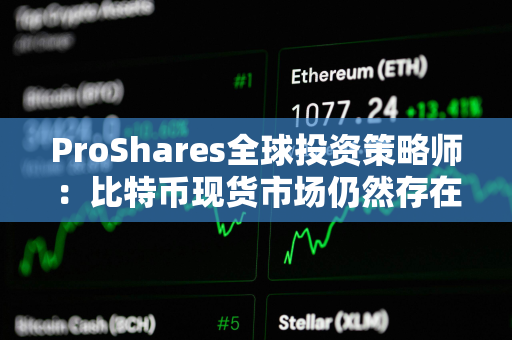 ProShares全球投资策略师：比特币现货市场仍然存在缺陷