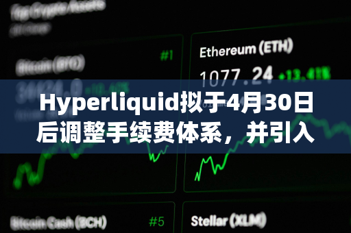 Hyperliquid拟于4月30日后调整手续费体系，并引入质押等级