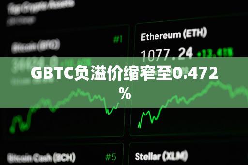 GBTC负溢价缩窄至0.472%