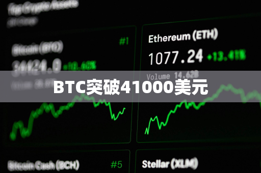 BTC突破41000美元