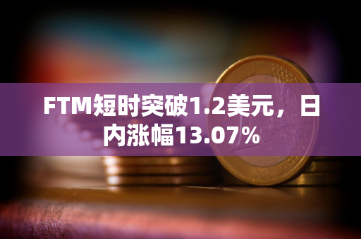 FTM短时突破1.2美元，日内涨幅13.07%