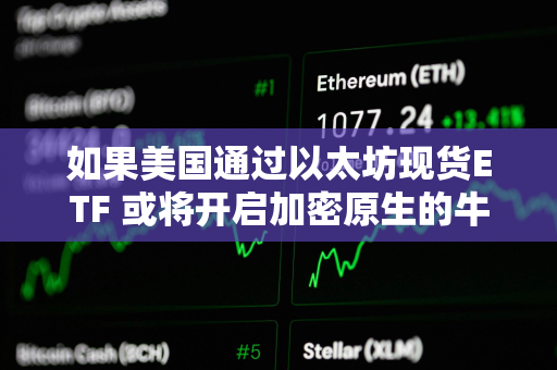 如果美国通过以太坊现货ETF 或将开启加密原生的牛市下半场？