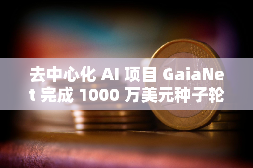 去中心化 AI 项目 GaiaNet 完成 1000 万美元种子轮融资