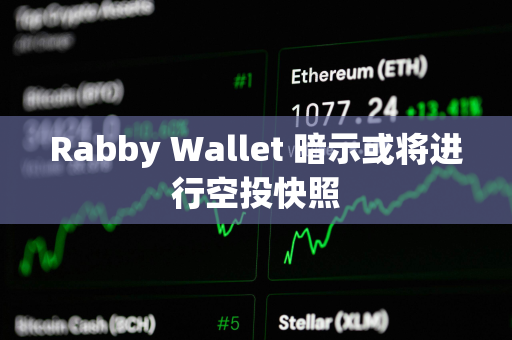 Rabby Wallet 暗示或将进行空投快照