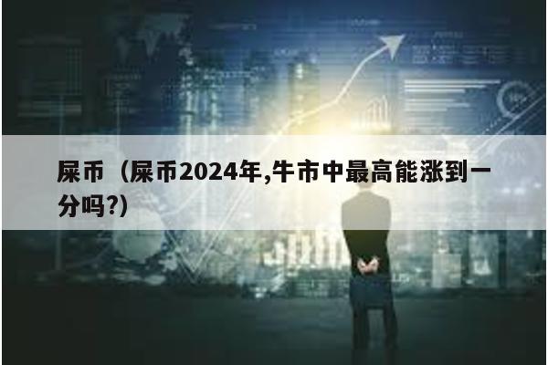 屎币（屎币2024年,牛市中最高能涨到一分吗?）