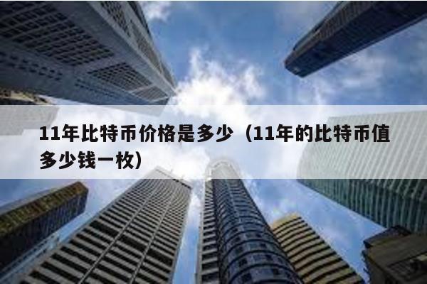 11年比特币价格是多少（11年的比特币值多少钱一枚）