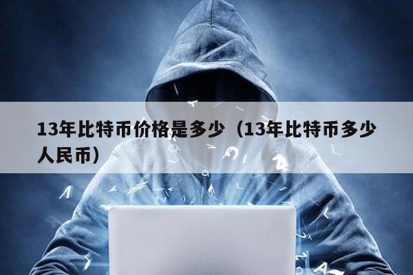 13年比特币价格是多少（13年比特币多少人民币）