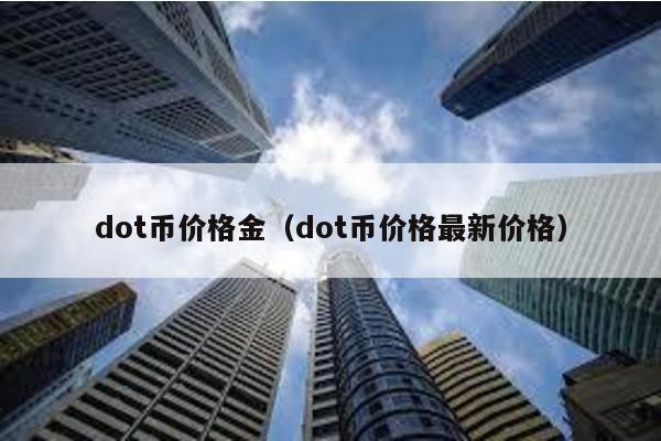 dot币价格金（dot币价格最新价格）