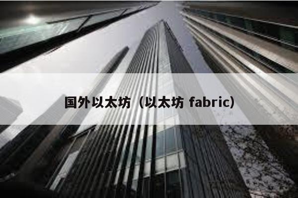 国外以太坊（以太坊 fabric）