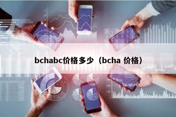 bchabc价格多少（bcha 价格）