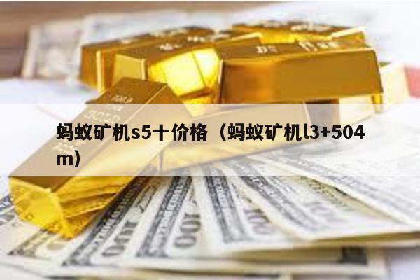 蚂蚁矿机s5十价格（蚂蚁矿机l3+504m）