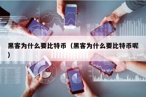 黑客为什么要比特币（黑客为什么要比特币呢）